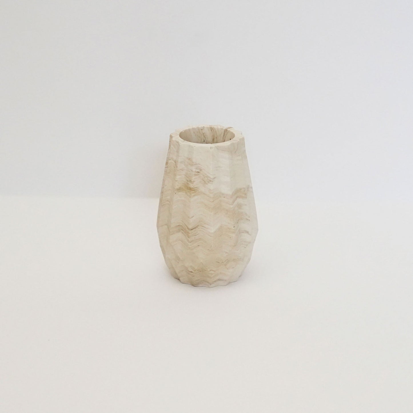 Faceted Pot