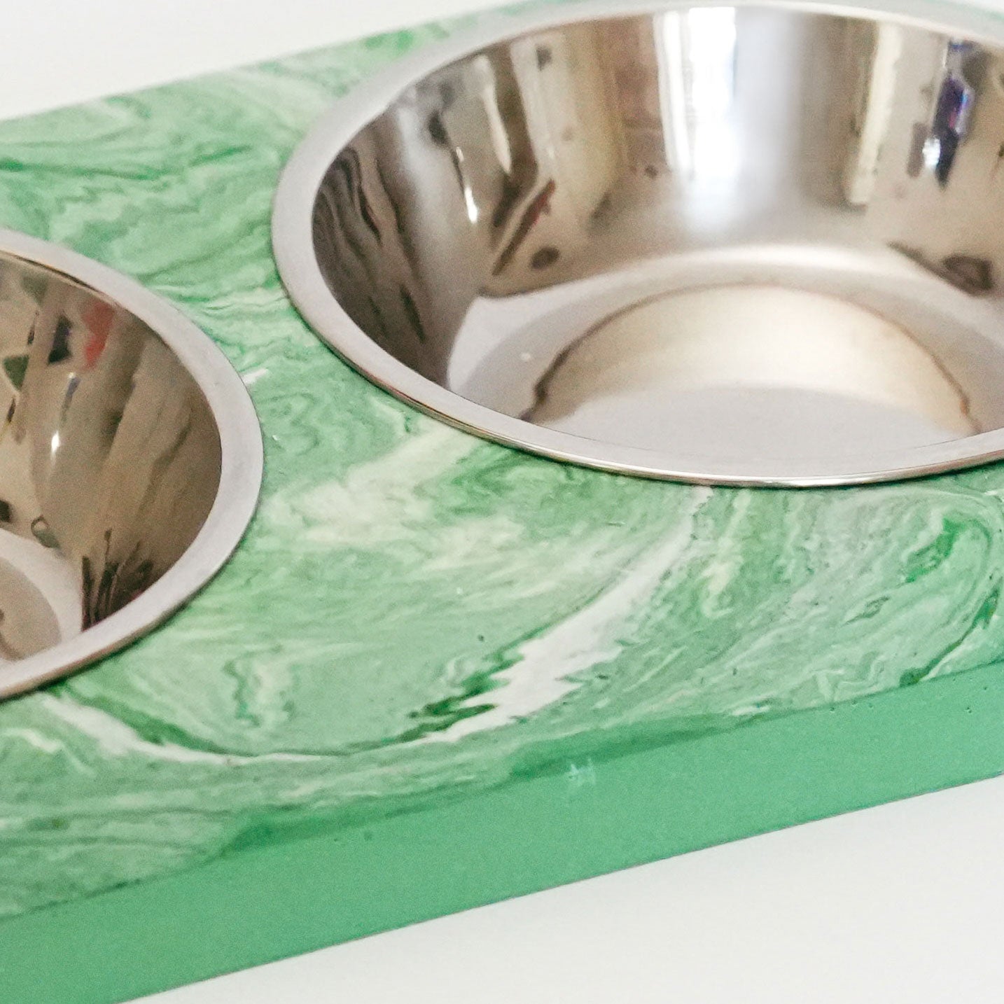 Double Pet Bowl Holder