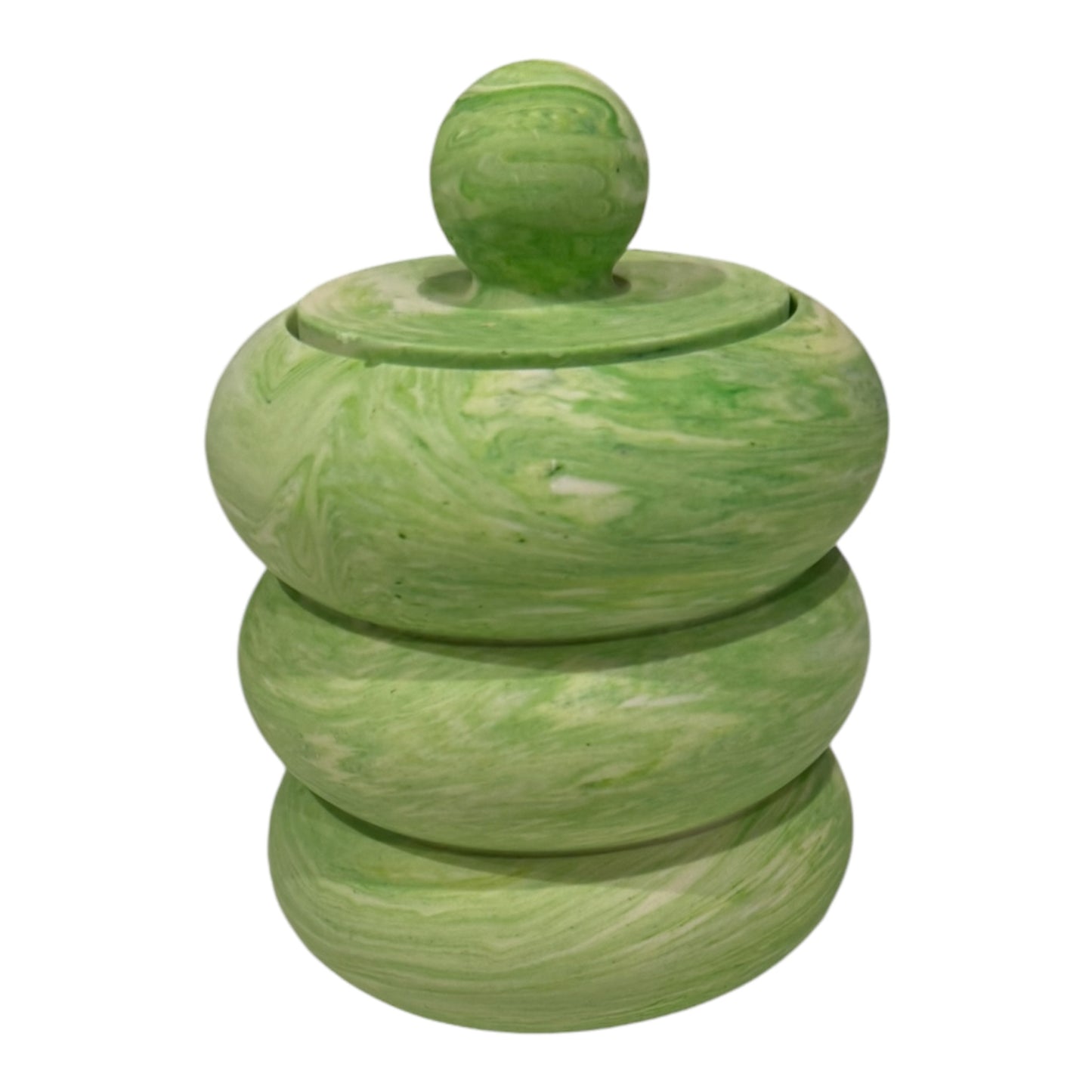 Bump pot with lid