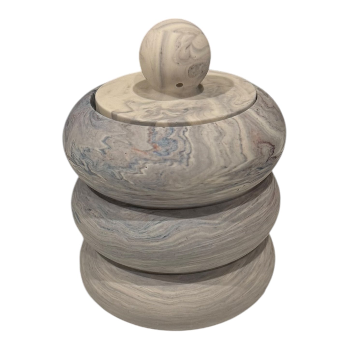 Bump pot with lid