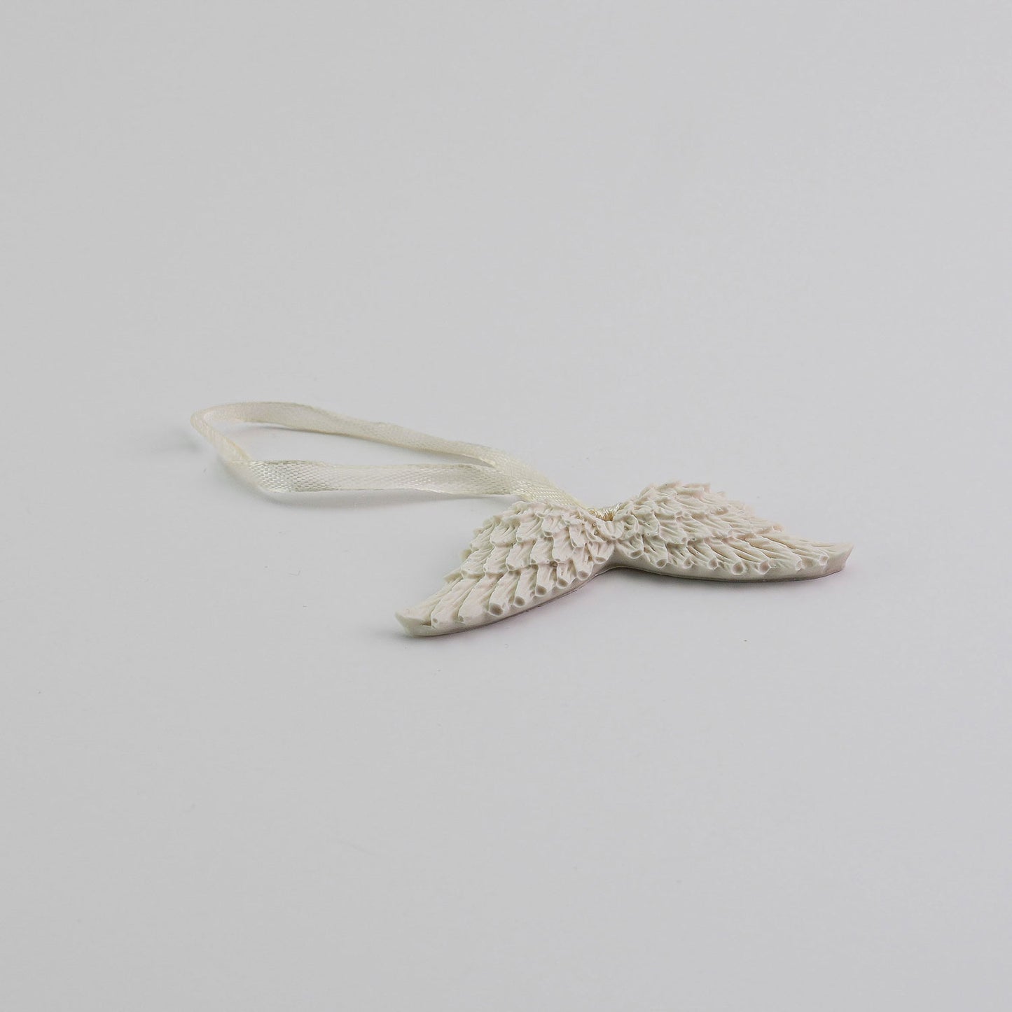 Jesmonite angel wings in white, perfect for seasonal decor