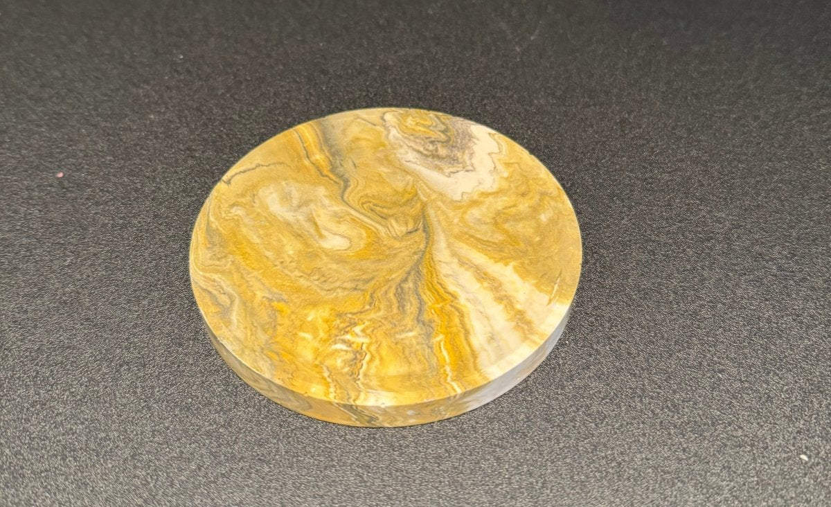 Round Jesmonite Coasters - Inside Seventy Two