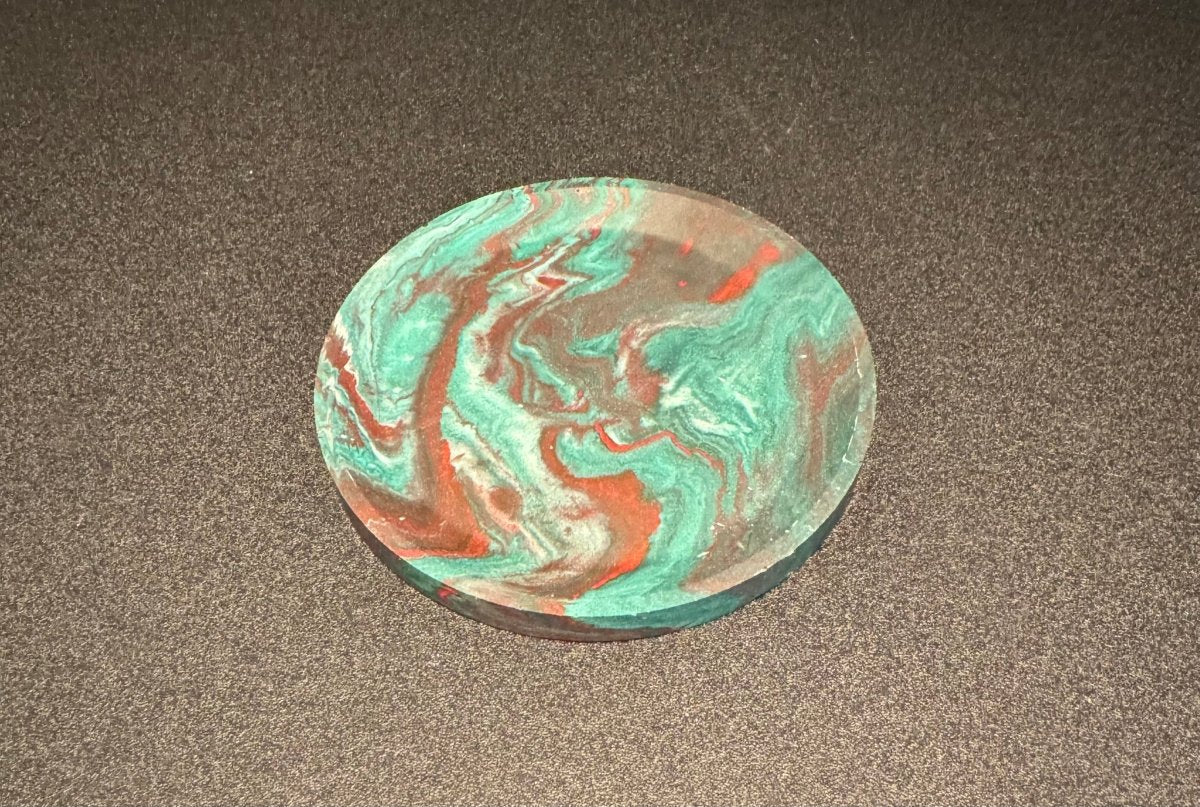 Round Jesmonite Coasters - Inside Seventy Two