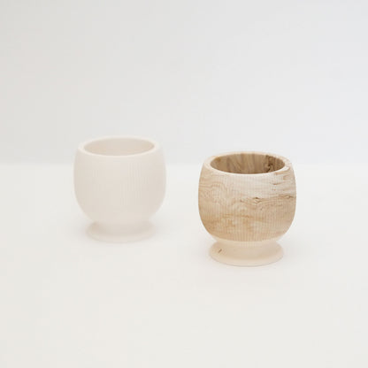 Footed Decorative Pot