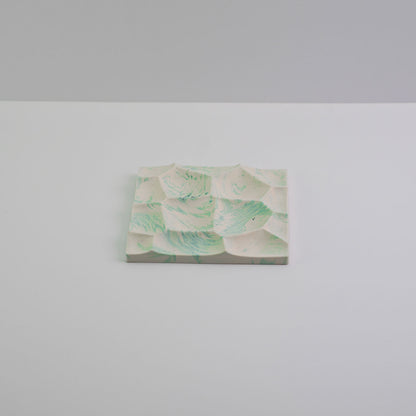 Jesmonite jewellery tile tray