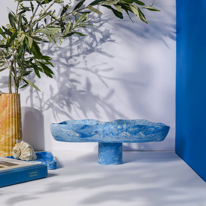 Wave Pedestal Fruit Bowl