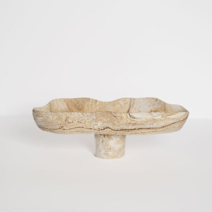 Wave Pedestal Fruit Bowl