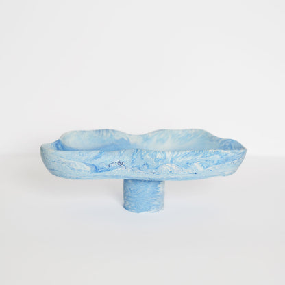 Wave Pedestal Fruit Bowl