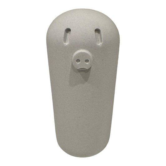 Pig ornament made from eco-friendly jesmonite 