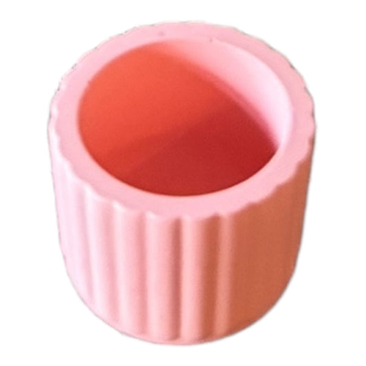 Ribbed tea light holder