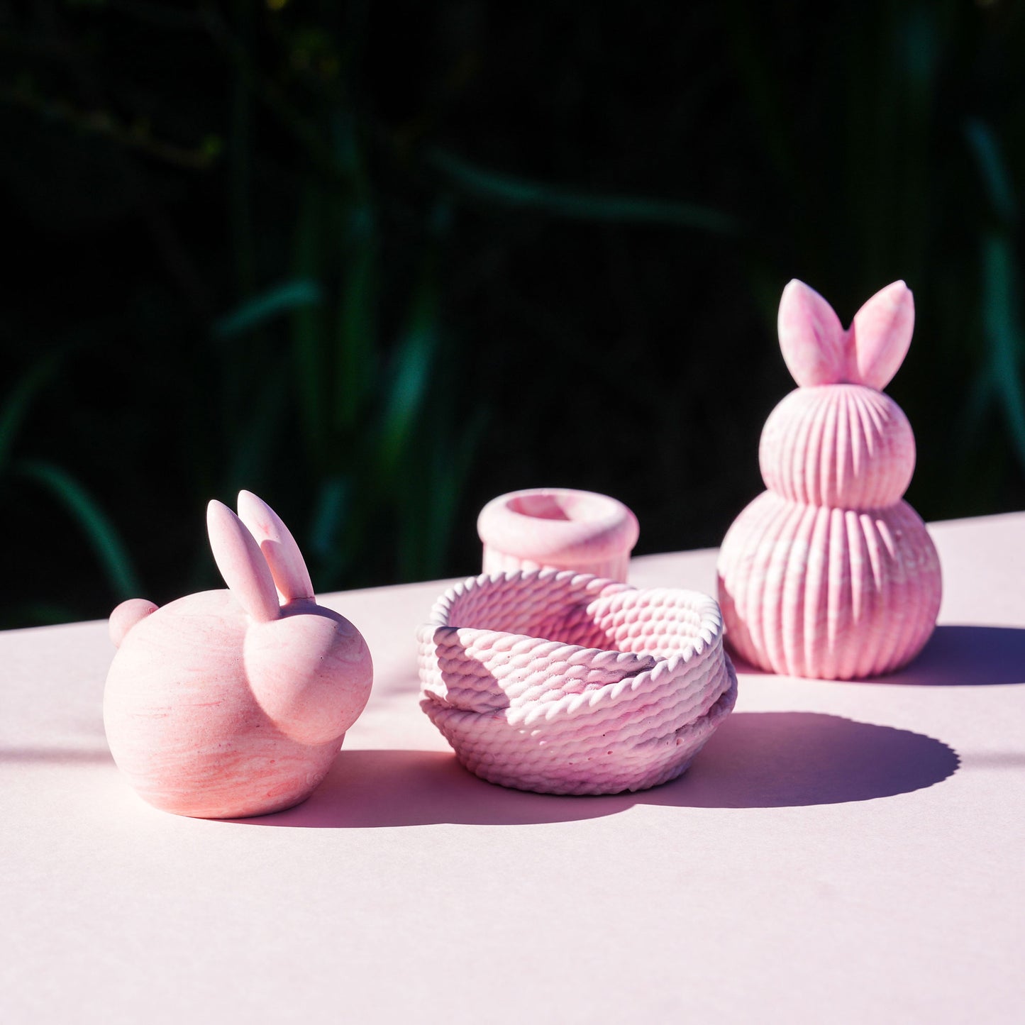 Crouching Bunny Ornament