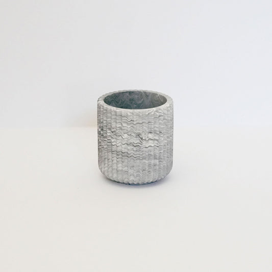 Ridged Pot