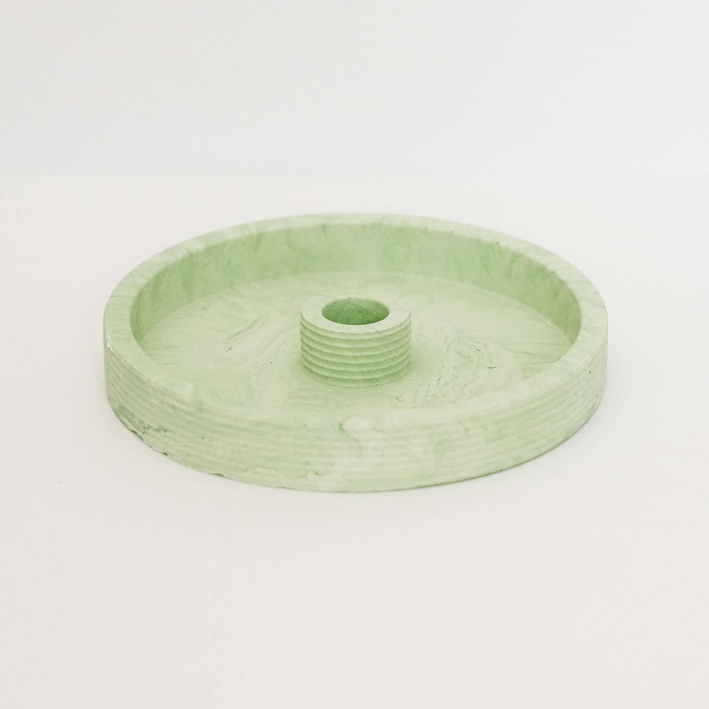 Round Taper Candle Dish
