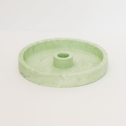 Round Taper Candle Dish