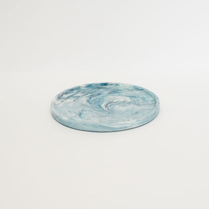 Round Marble Effect Tray