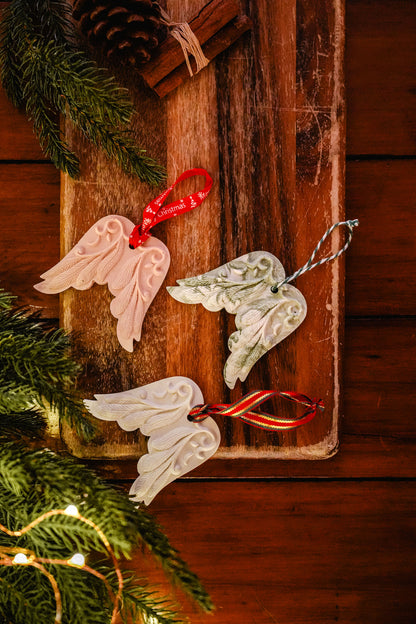 Christmas Angel Wings Ornament