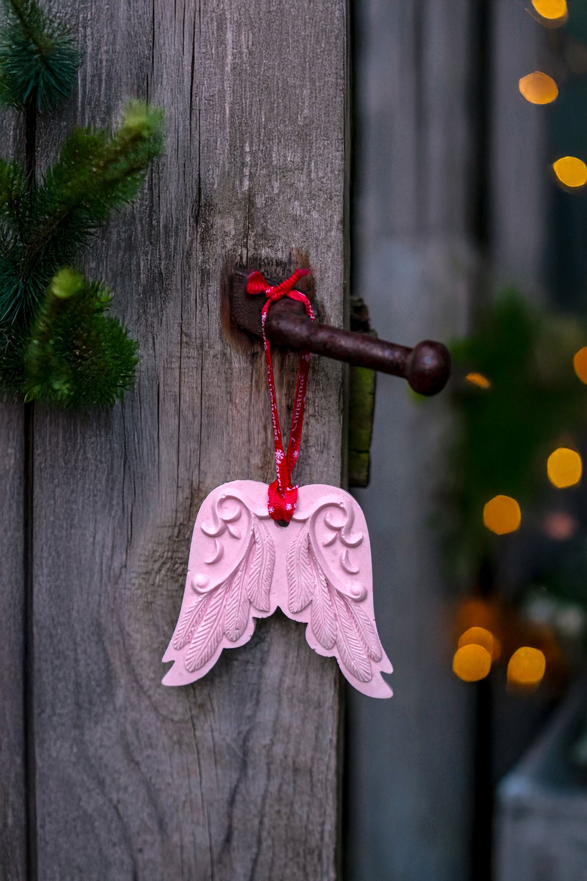 Christmas Angel Wings Ornament