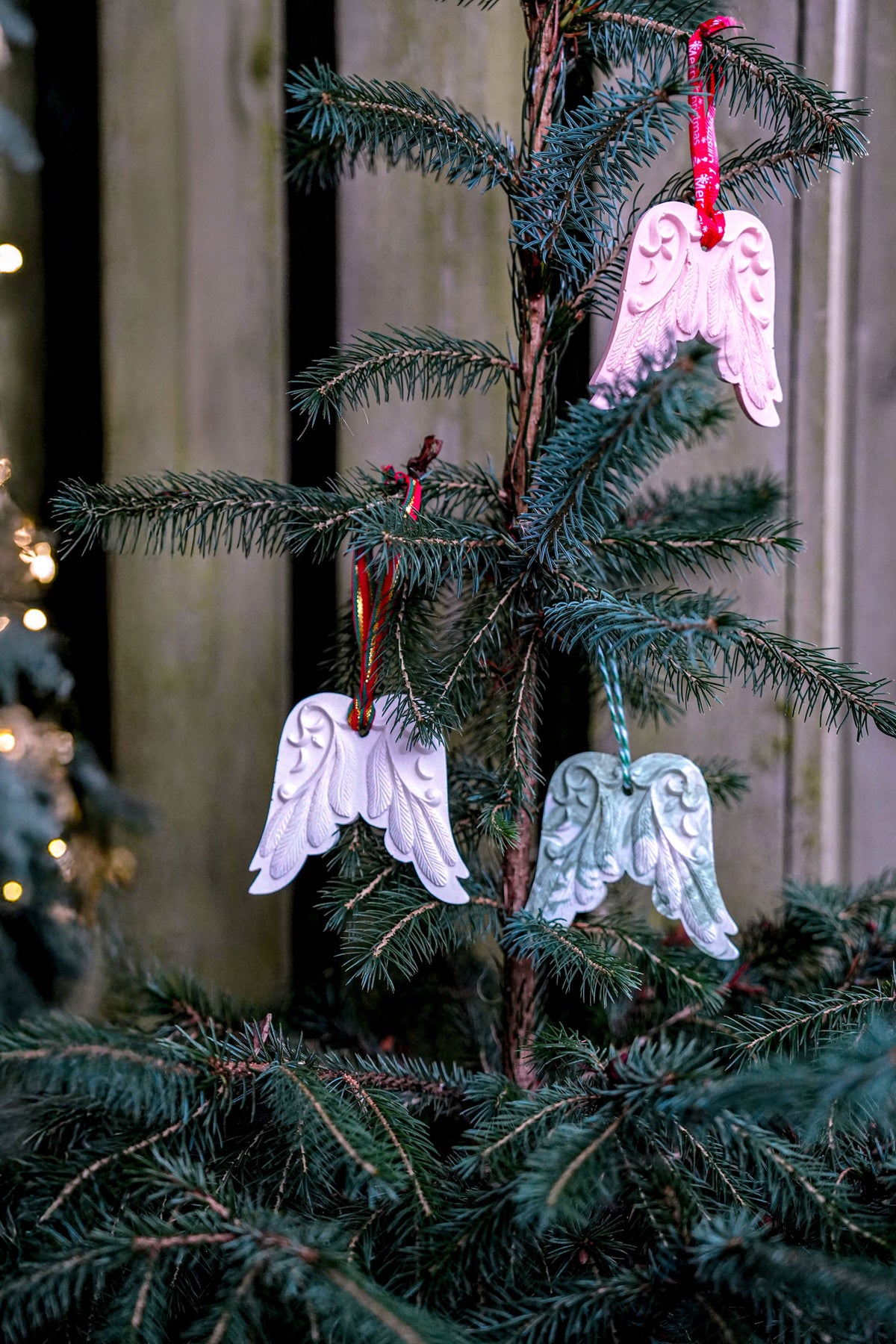 Christmas Angel Wings Ornament
