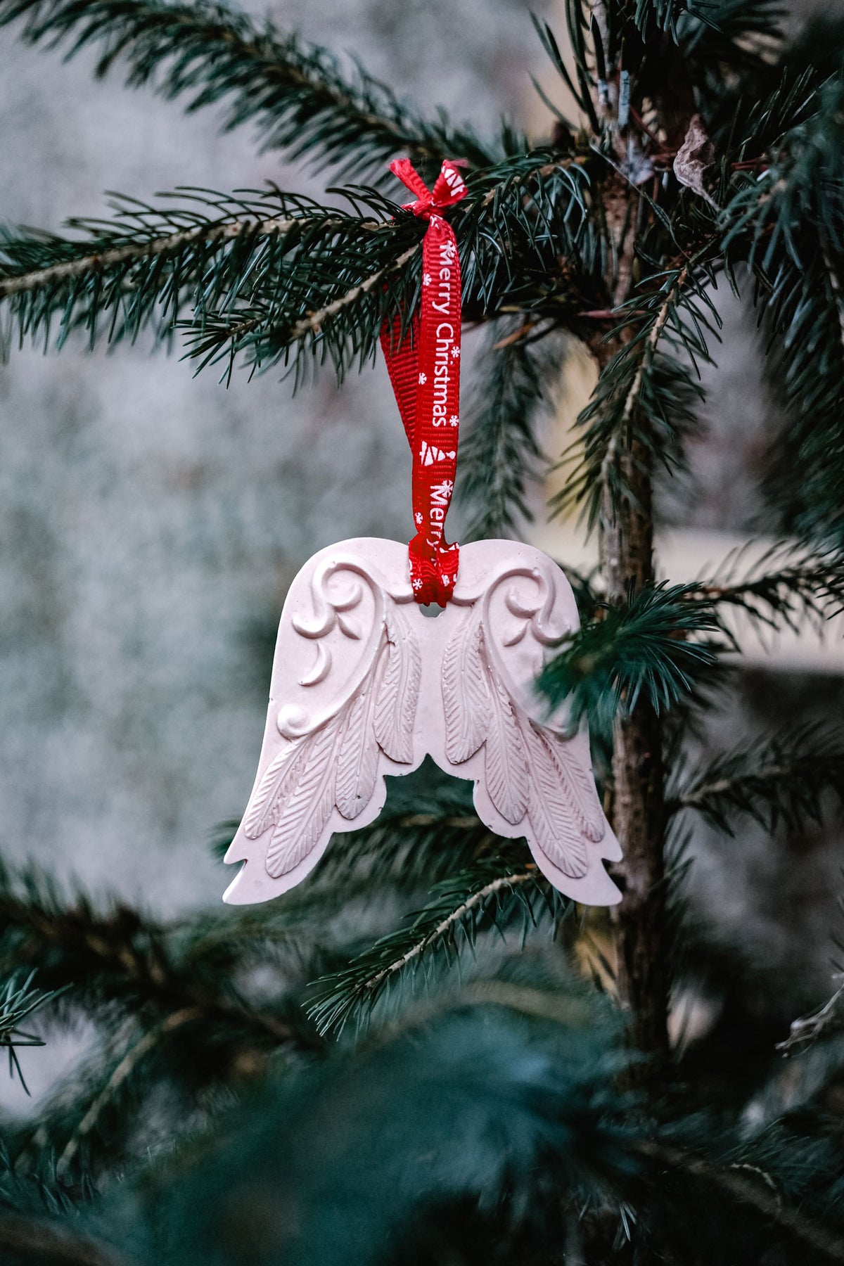 Christmas Angel Wings Ornament