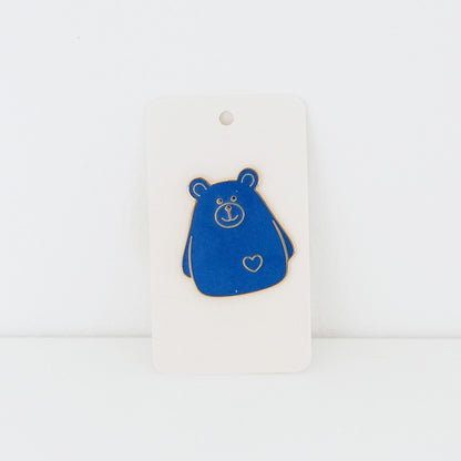 Heart Bear Enamel Pin