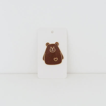 Heart Bear Enamel Pin