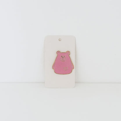 Heart Bear Enamel Pin