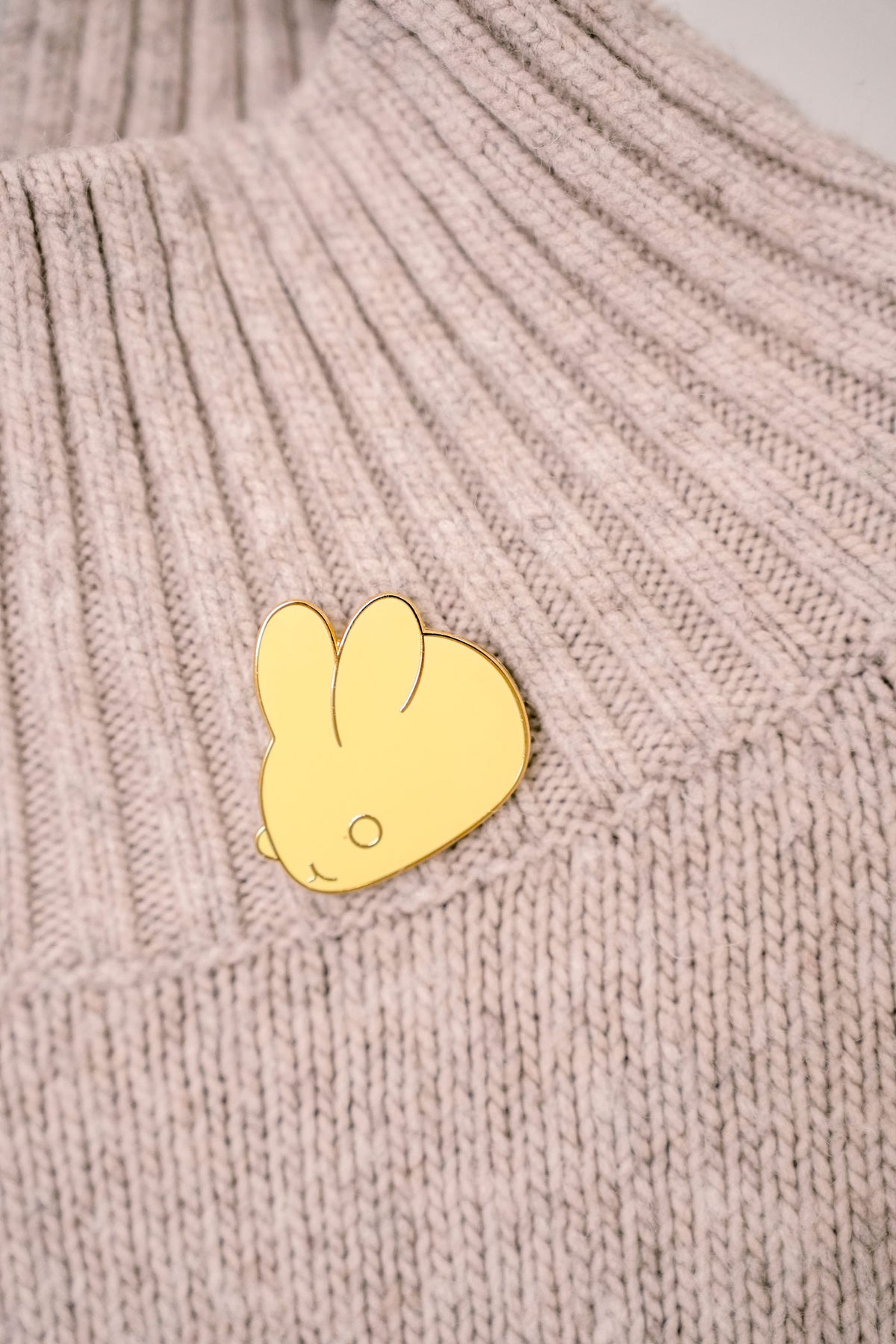 Bunny Pin Badge