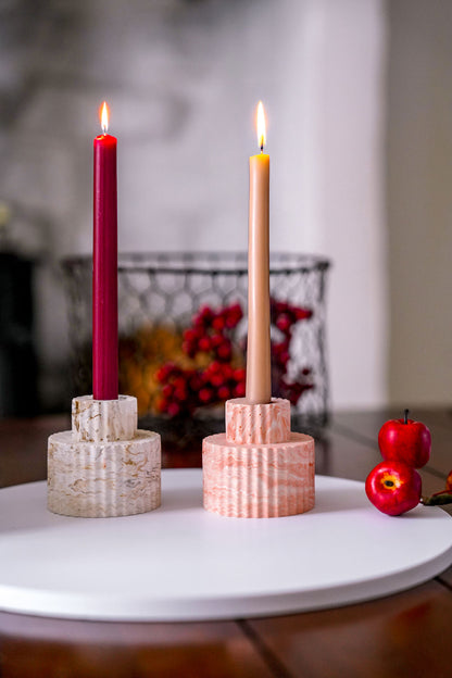 Fluted Candle Holder