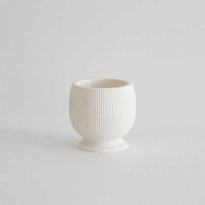 Footed Decorative Pot