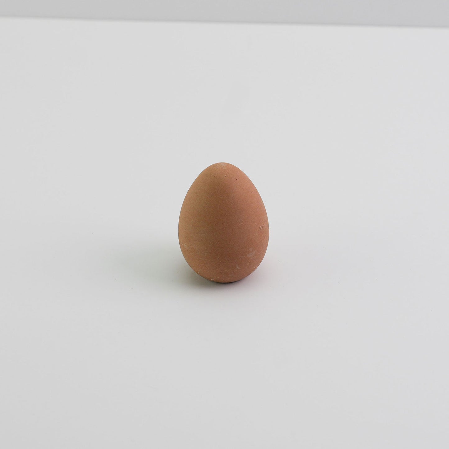Jesmonite decorative egg in brown