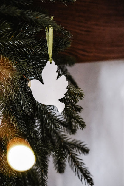 Christmas Dove Ornament