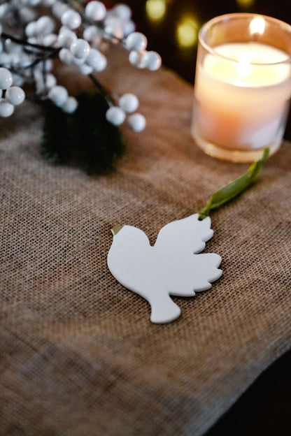 Christmas Dove Ornament
