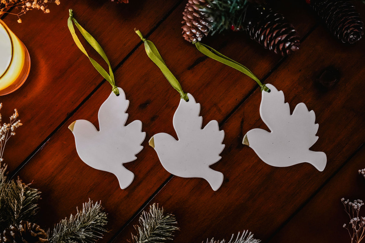 Christmas Dove Ornament