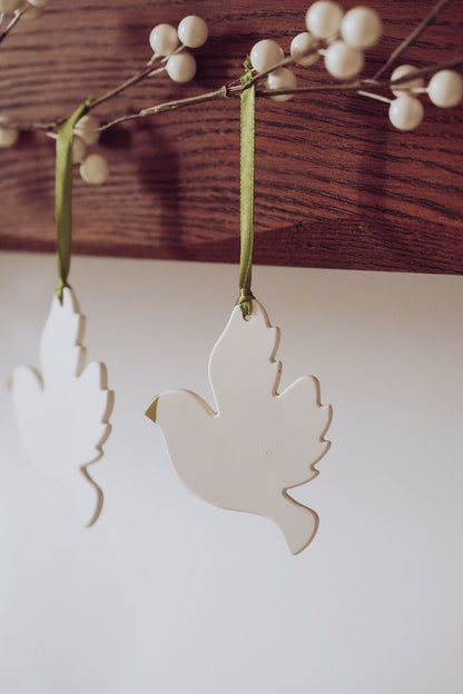 Christmas Dove Ornament