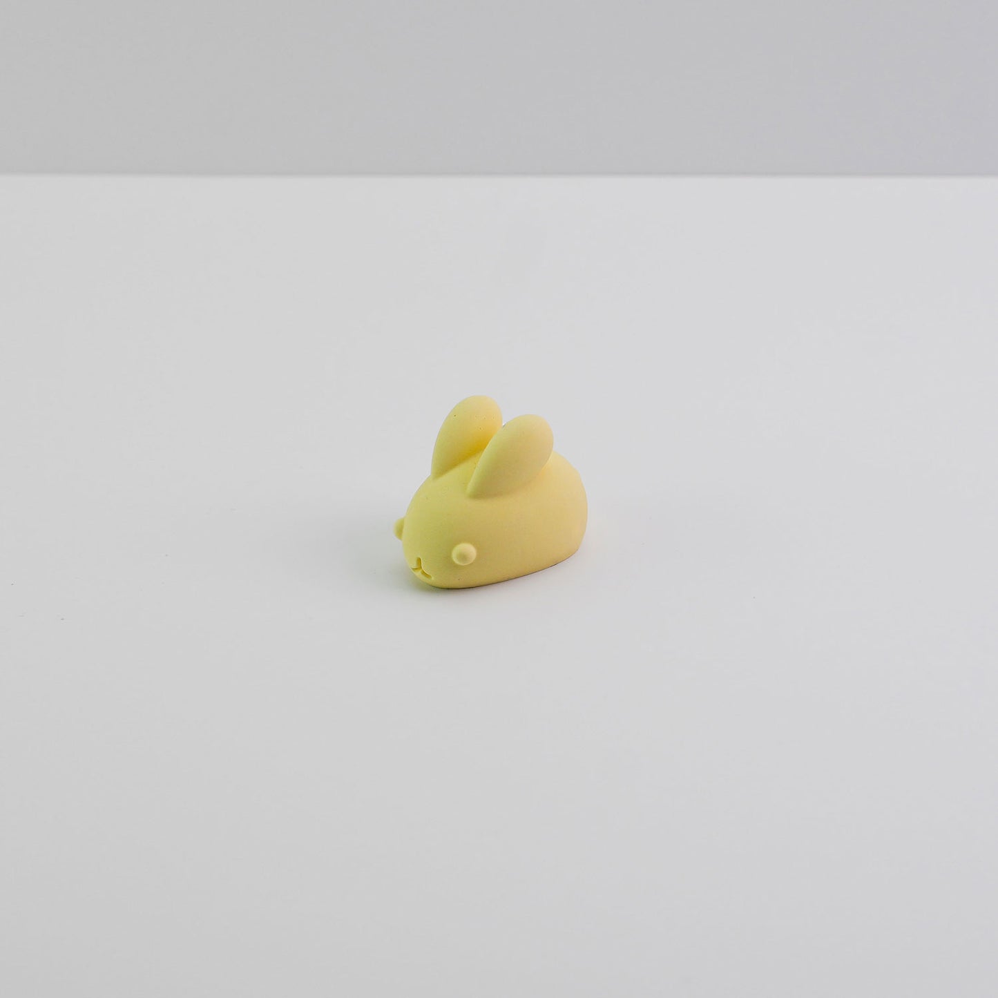 Jesmonite bunny ornament in yellow