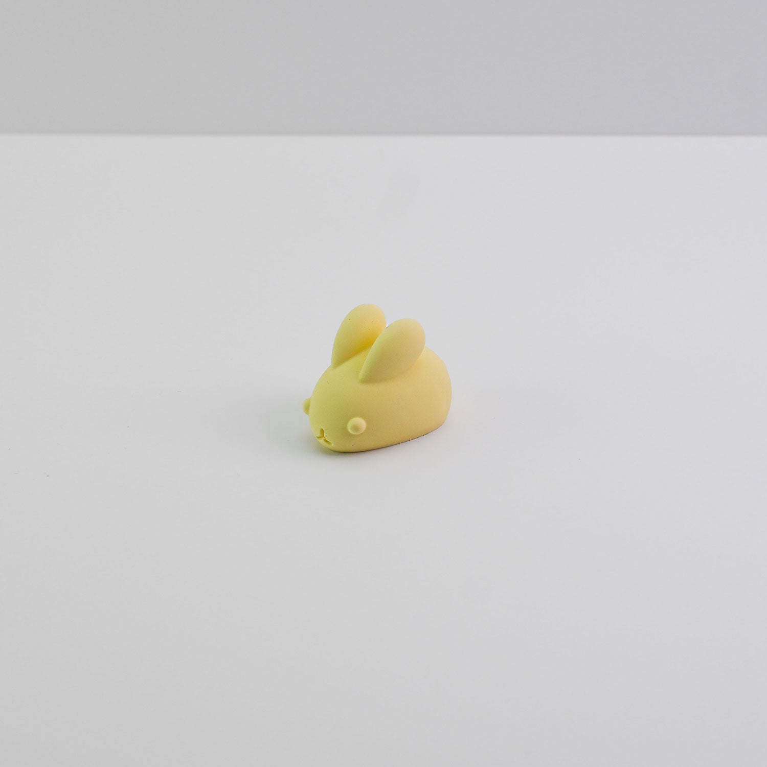 Jesmonite bunny ornament in yellow