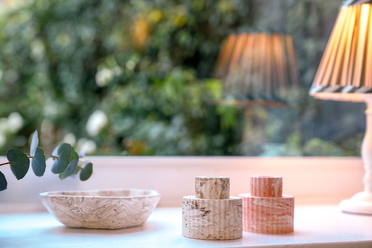 Organic Marble Bowl