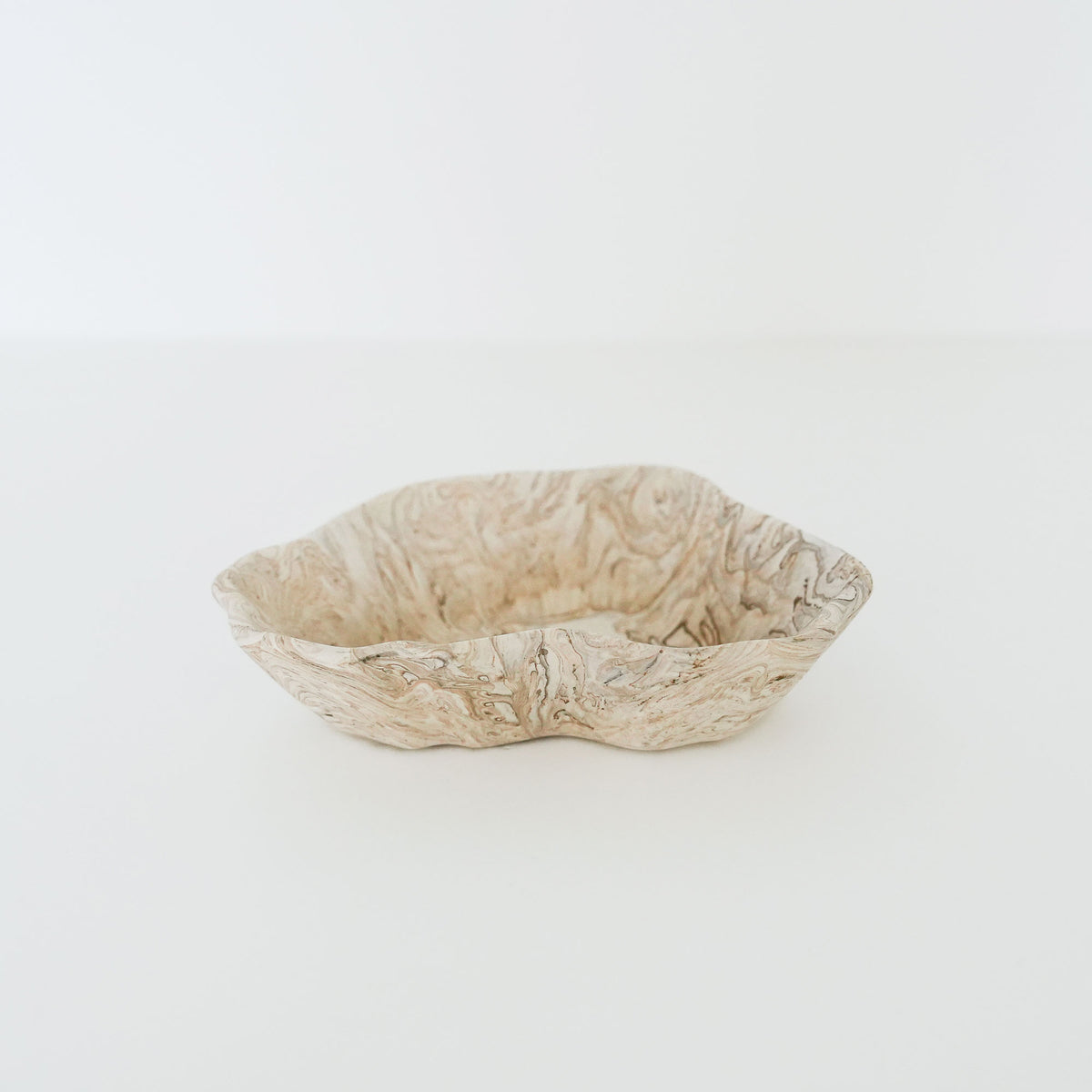 Organic Marble Bowl