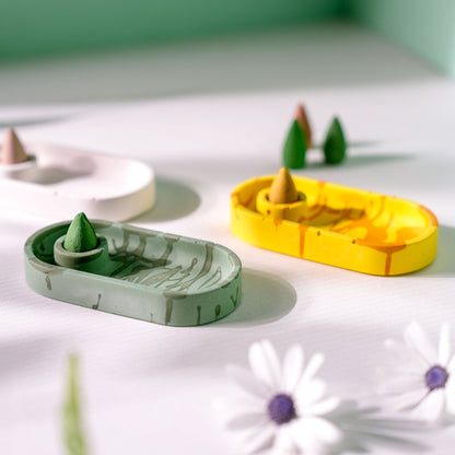 Oval Incense Holder