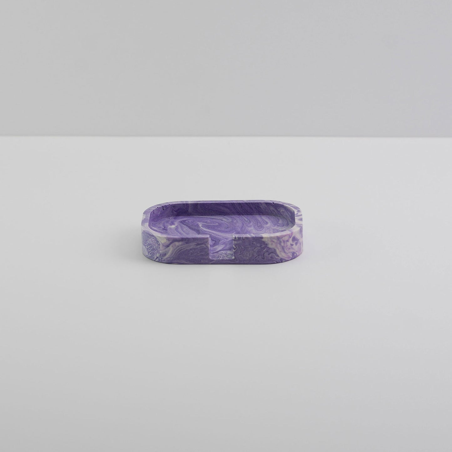 Jesmonite soap dish purple