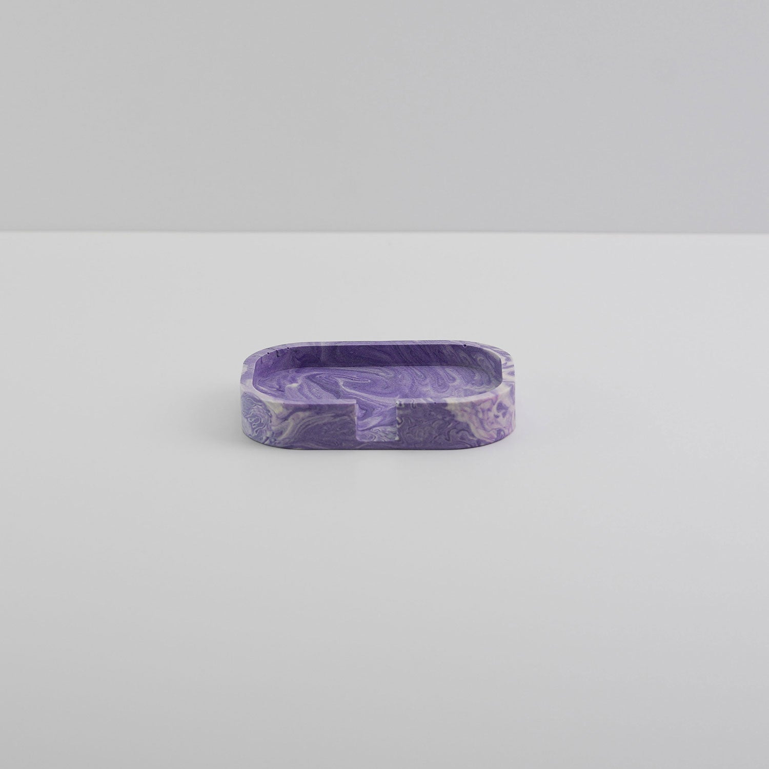 Jesmonite soap dish purple