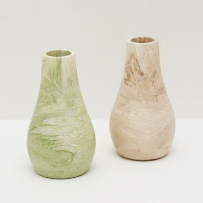 Marble Effect Bud Vase